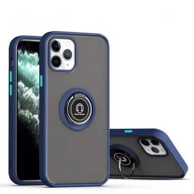 IC-E Frosted Translucent Case with Magnetic Ring Kickstand for iPhone 13 PRO - Image 9