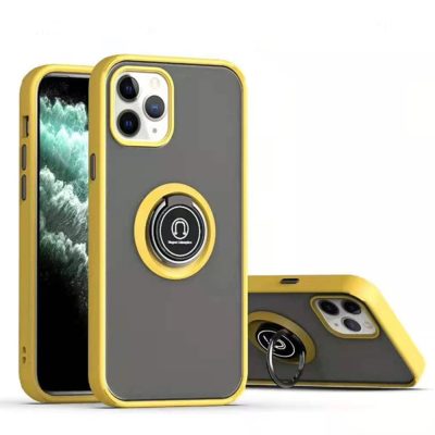 IC-E Frosted Translucent Case with Magnetic Ring Kickstand for iPhone 13 PRO - Image 8